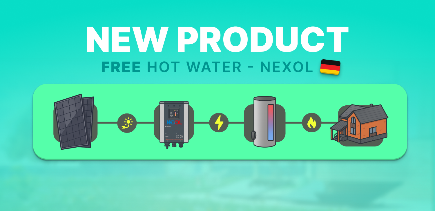 Hot water at home, powered by the sun, for free