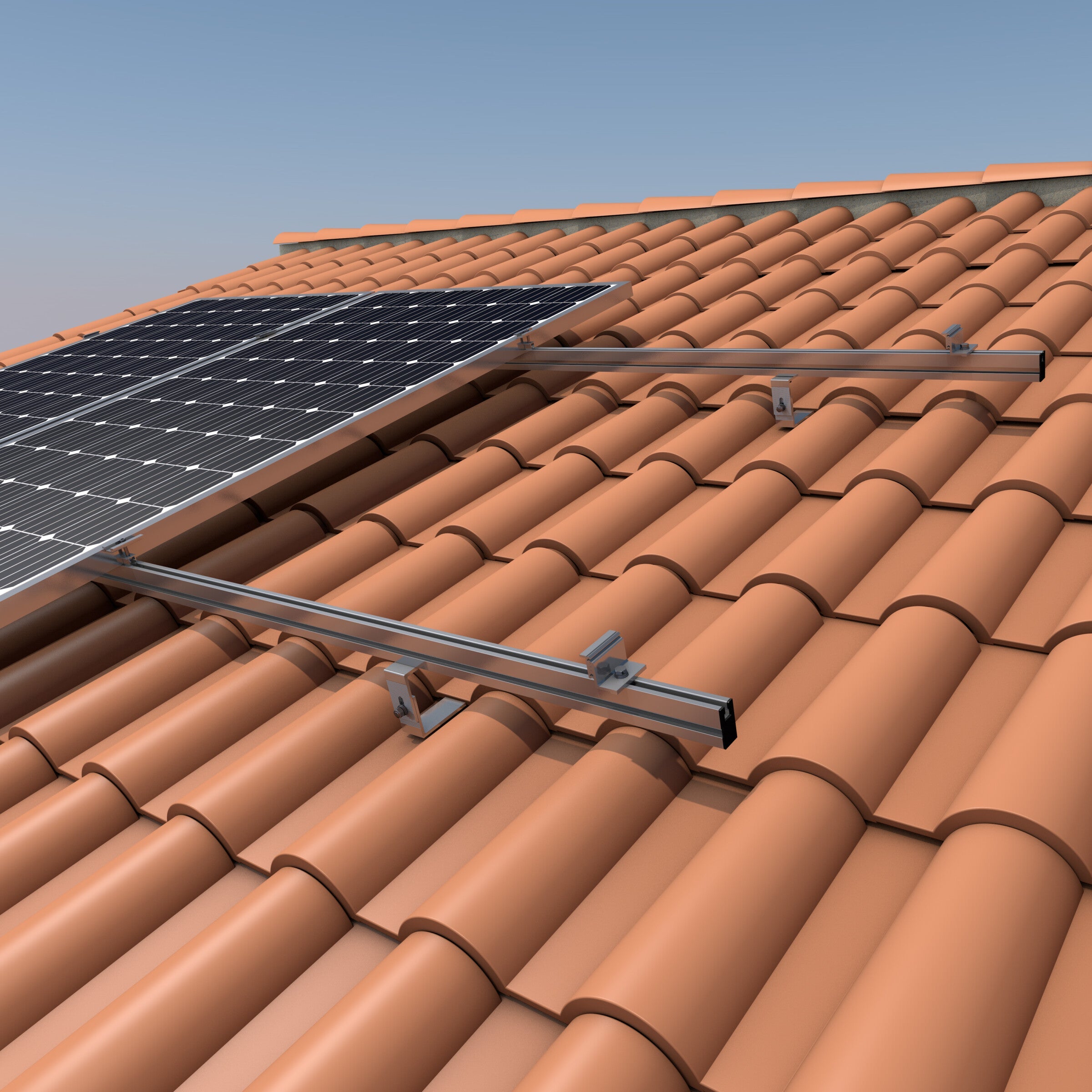 Sunfer 02V1 solar panel mount