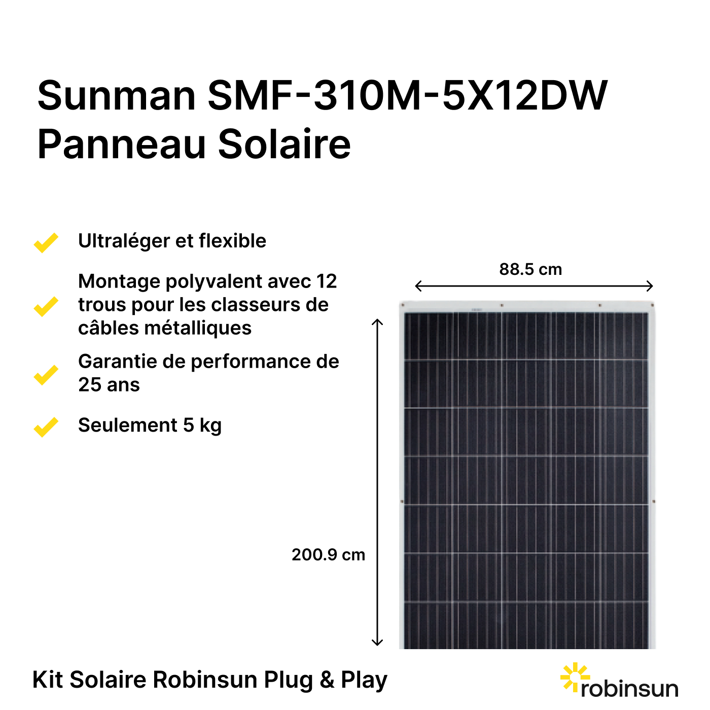 FR-Panneau Solaire Sunman