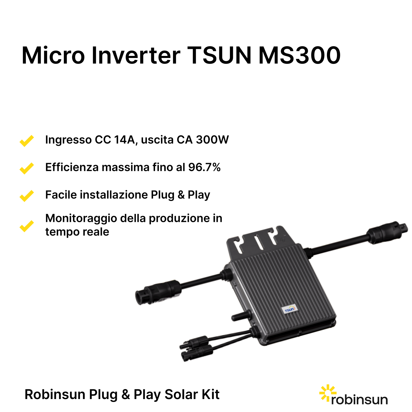 IT-Micro Inverter TSUN MS300