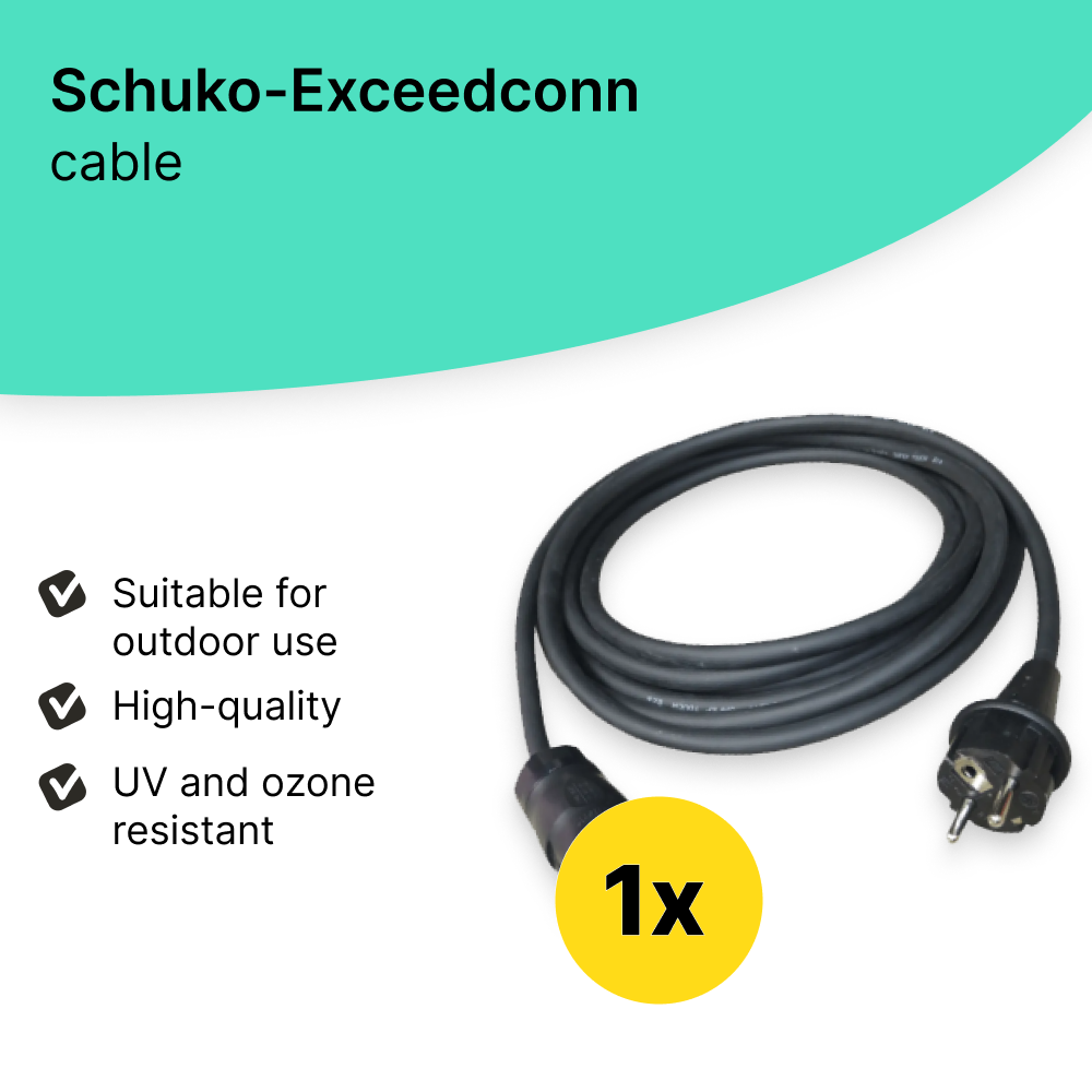 Câble Schuko-Exceedconn