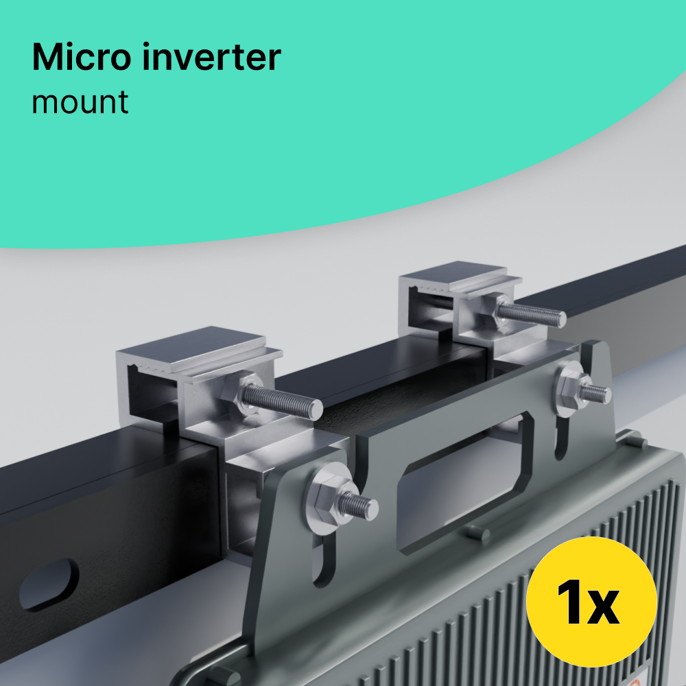 Fixations pour micro-onduleurs