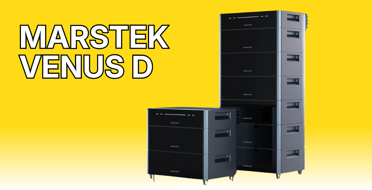 Introducing the Marstek Venus D: home solar storage at the next level