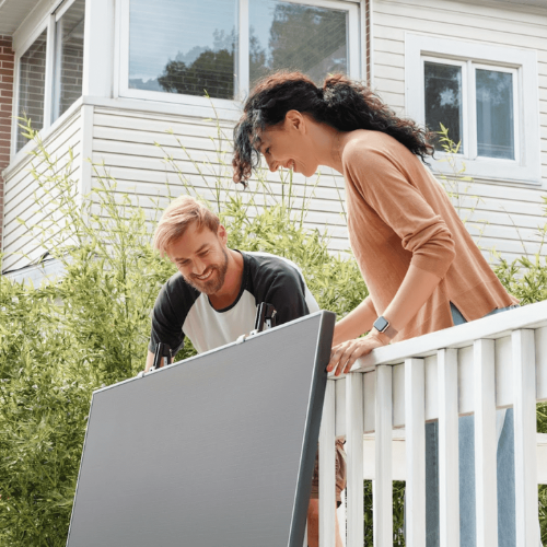 Solar Hook balcony mount