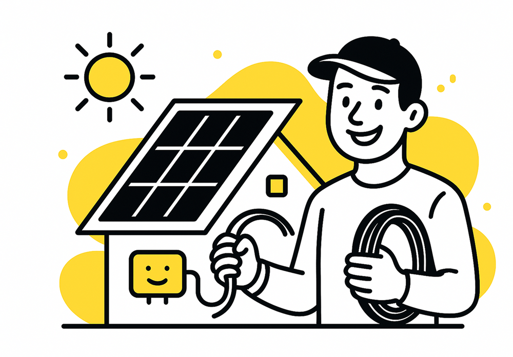 Kit solar balcón Robinsun
