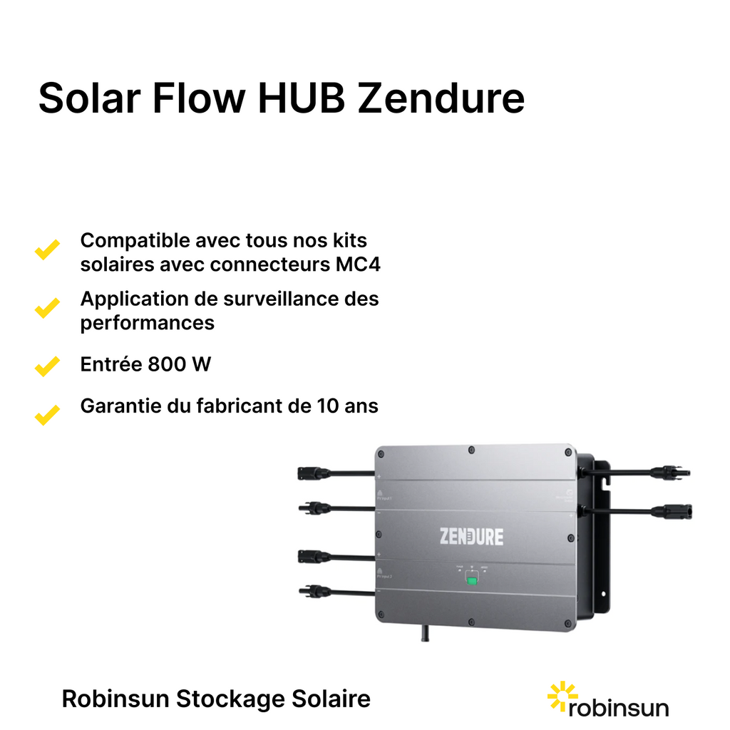 Zendure SolarFlow - 1 Batterie – Robinsun