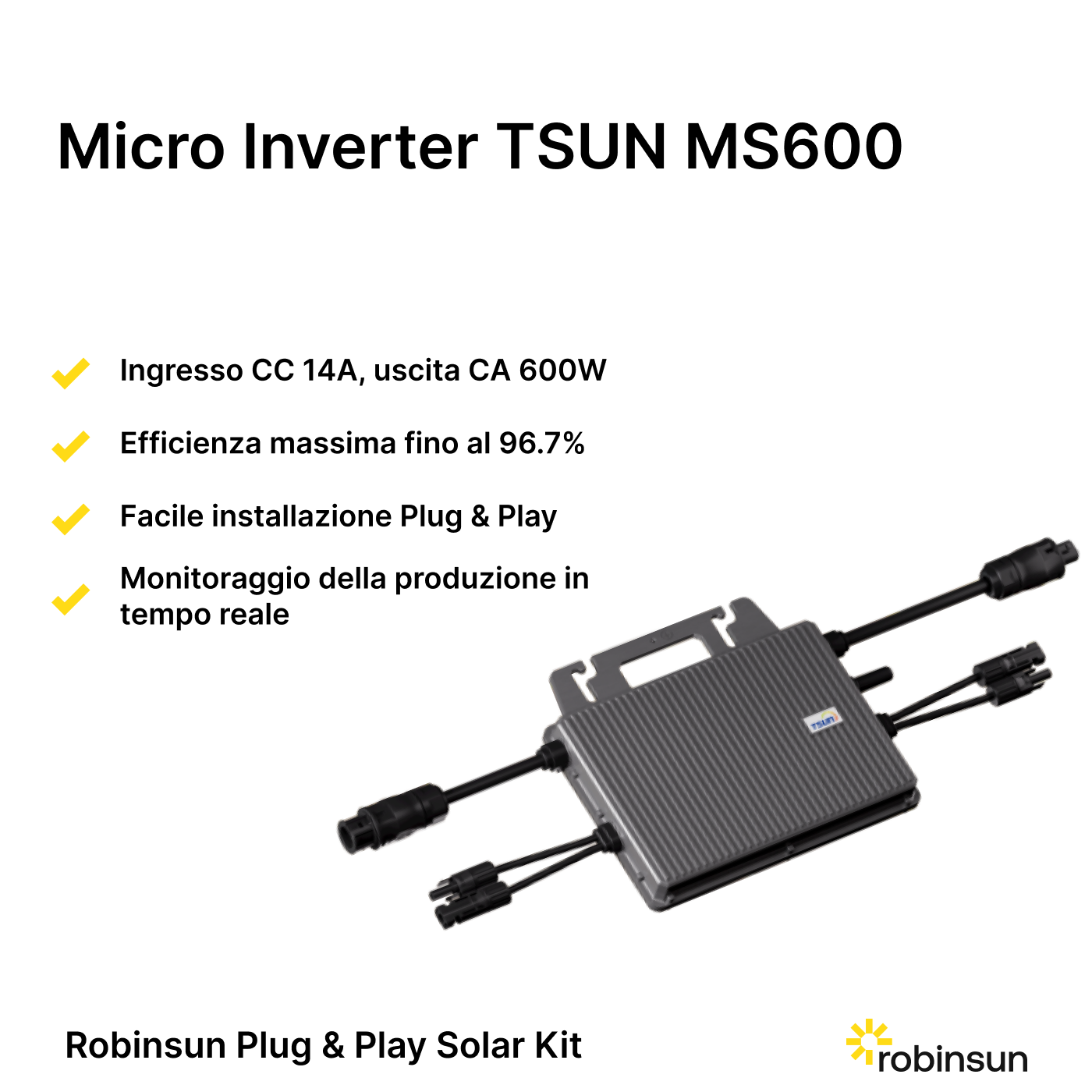 IT-Micro Inverter TSUN MS600