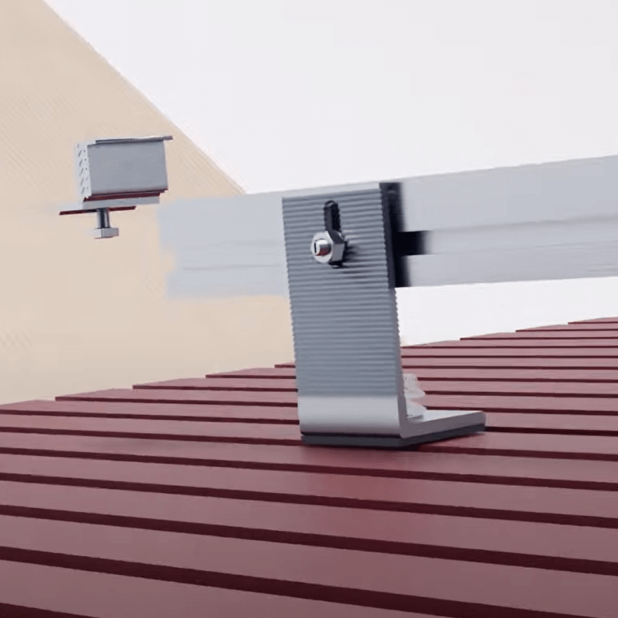 Fixation pour panneau solaire Sunfer 03V