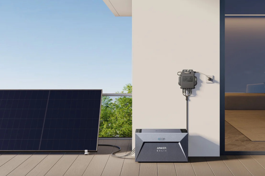 Battery solar system with Anker